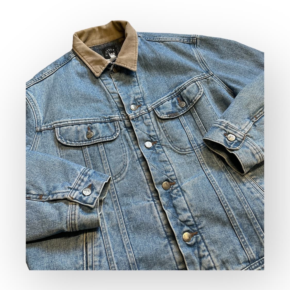 XL)90's Lee Riveted 리 데님 자켓 상품이미지3