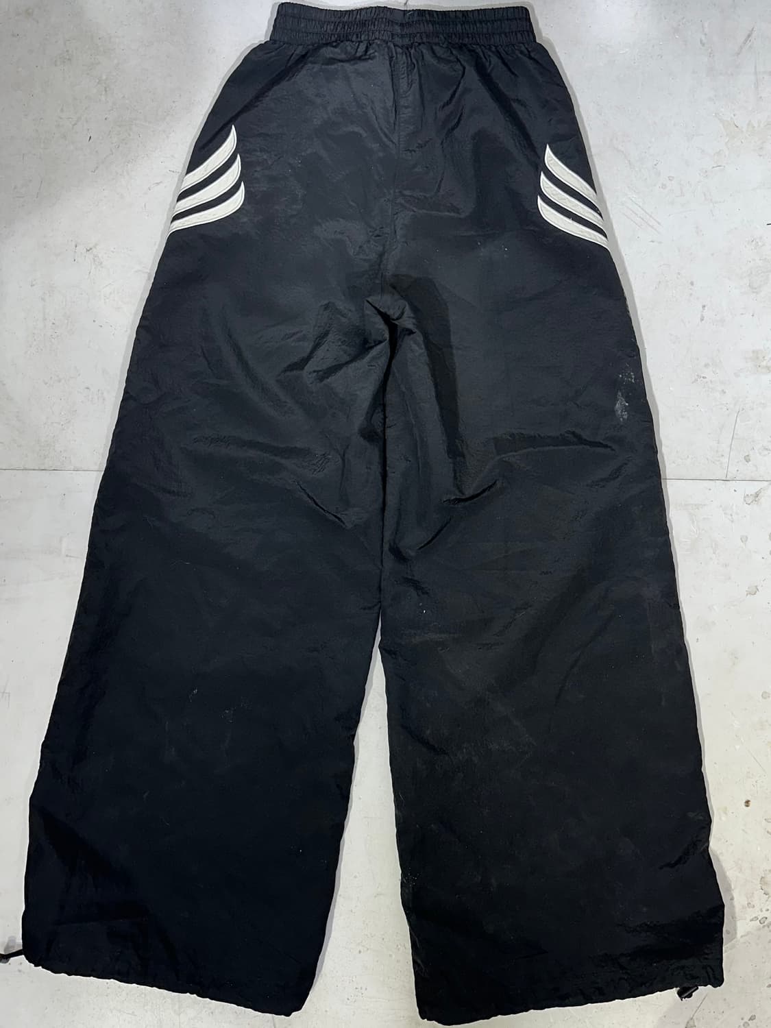 아디다스 24fw 애틀란타 와이드 치마바지 핏 트랙 팬츠 추리닝 바지 S 상품이미지5