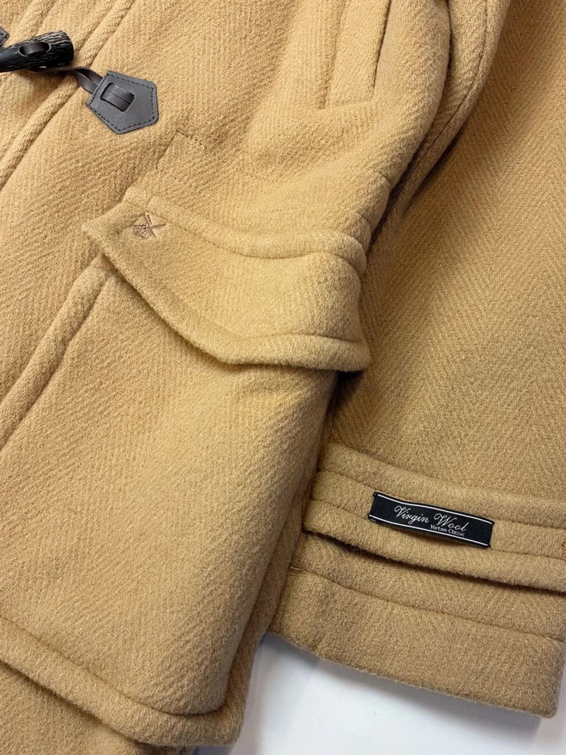 노튼 NOTON 00's 울 더플 후드 코트 PN5580 상품이미지6