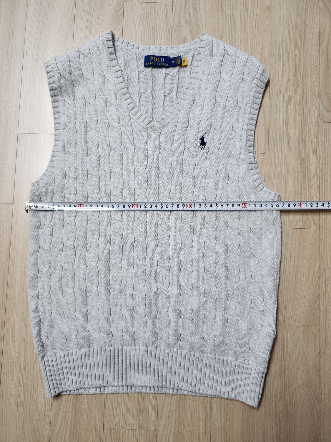 폴로랄프로렌 케이블니트조끼(M 상품이미지5