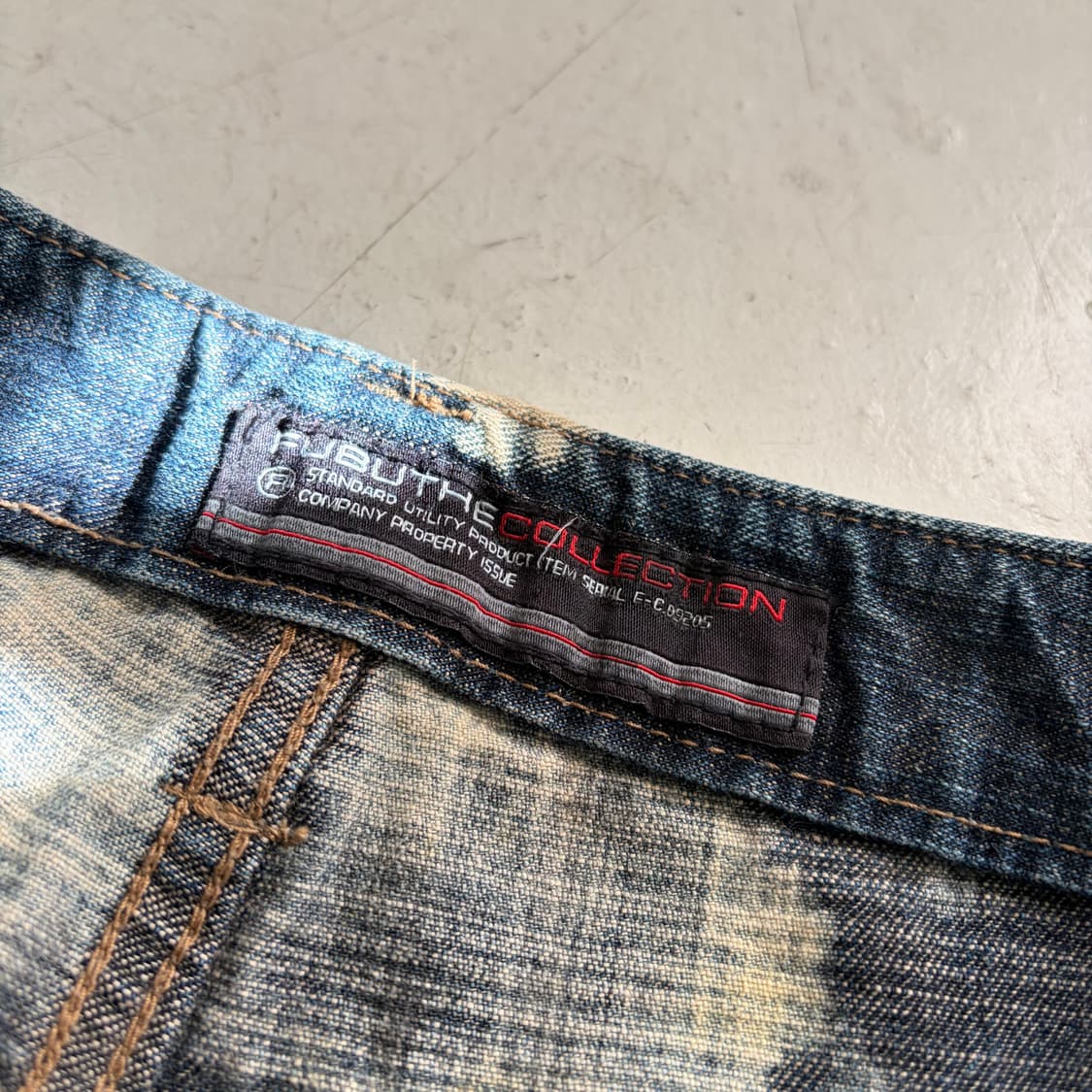 00s FUBU 후부 빈티지 올드스쿨 데님팬츠 30 상품이미지6