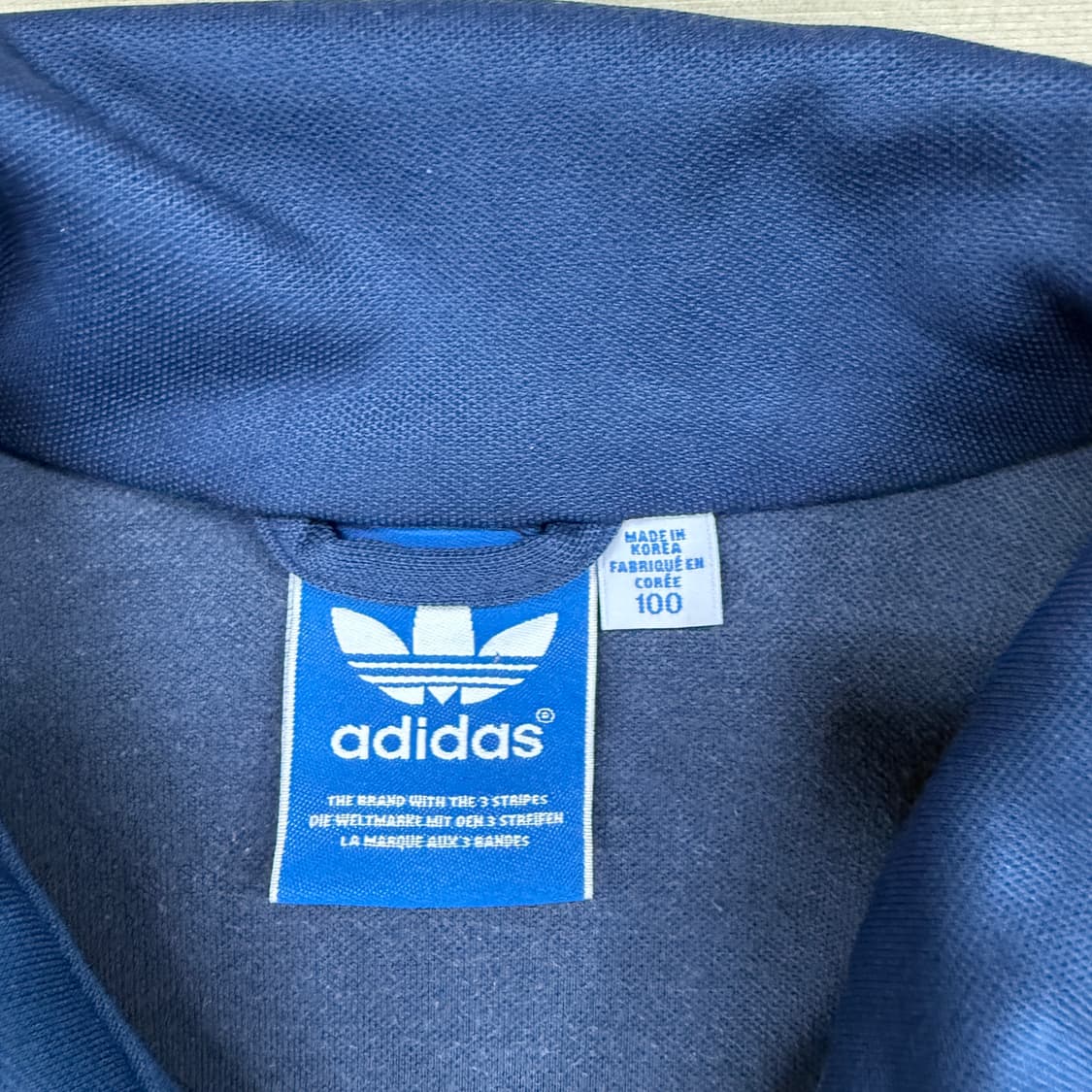 (L)아디다스 ADIDAS 유로파 트랙탑 져지(네이비,남빨) 상품이미지2