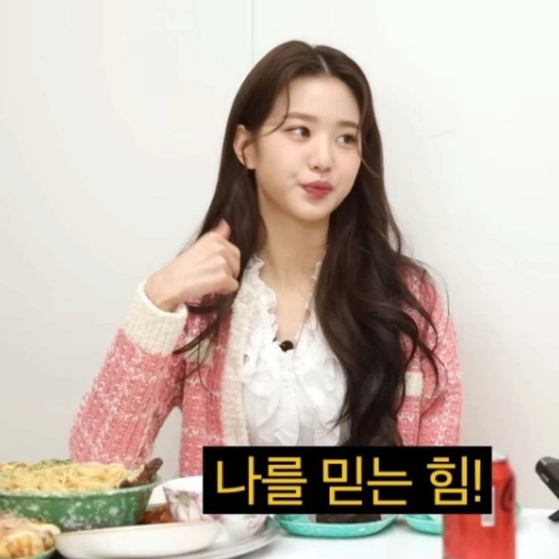 에트몽(ETMON) 장원영 트위드 니트가디건 55-66 새상품 상품이미지3