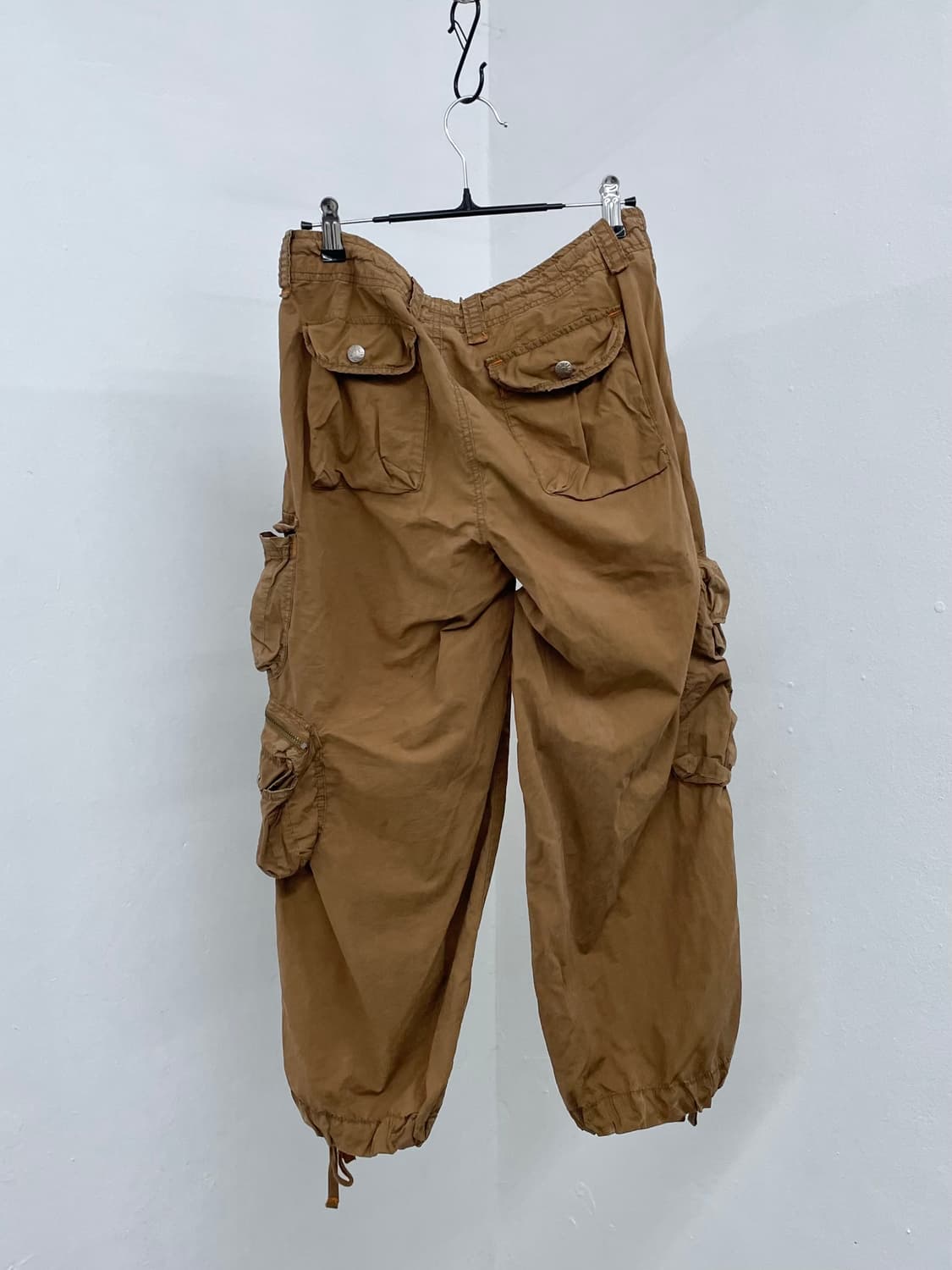 브라운 멀티포켓 카고팬츠 상품이미지4