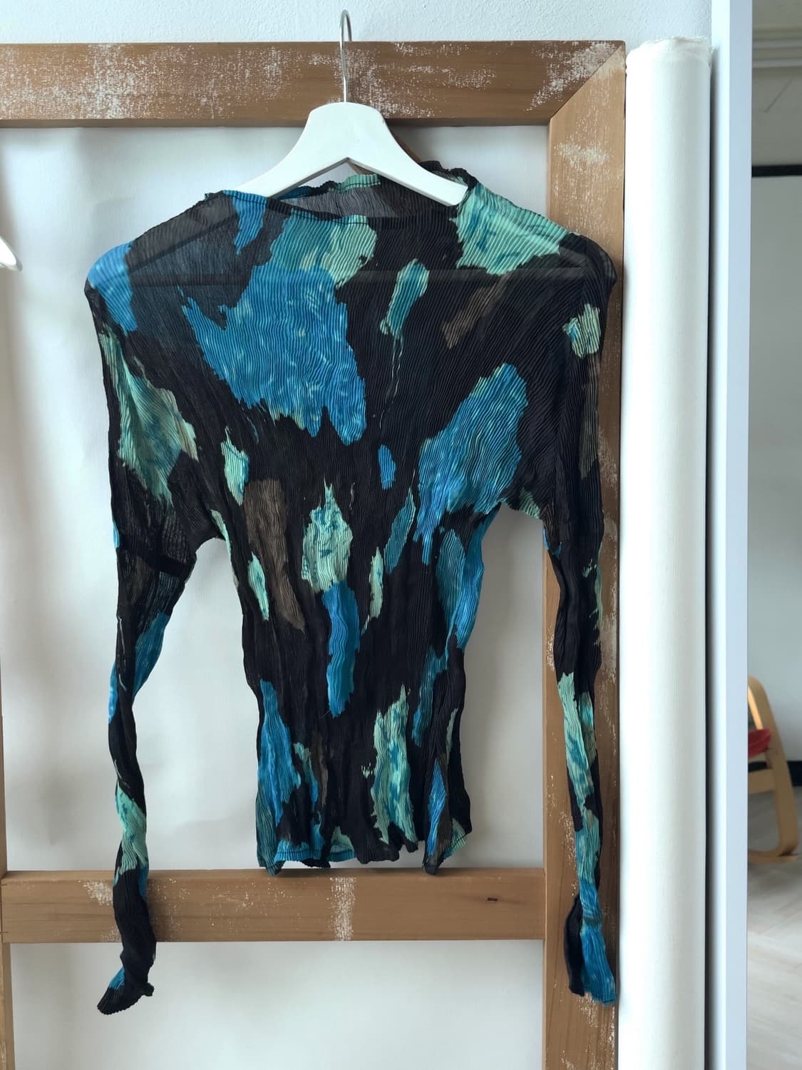 [Vintage] Abstract Crinkle Pleats L/S 상품이미지2