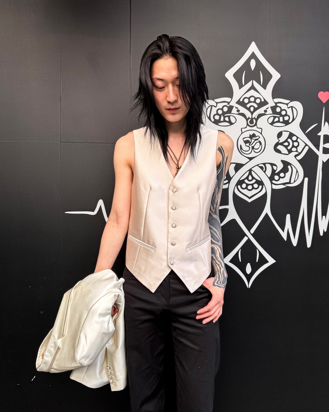 2000’s 2-Piece Smoking Jacket 상품이미지5