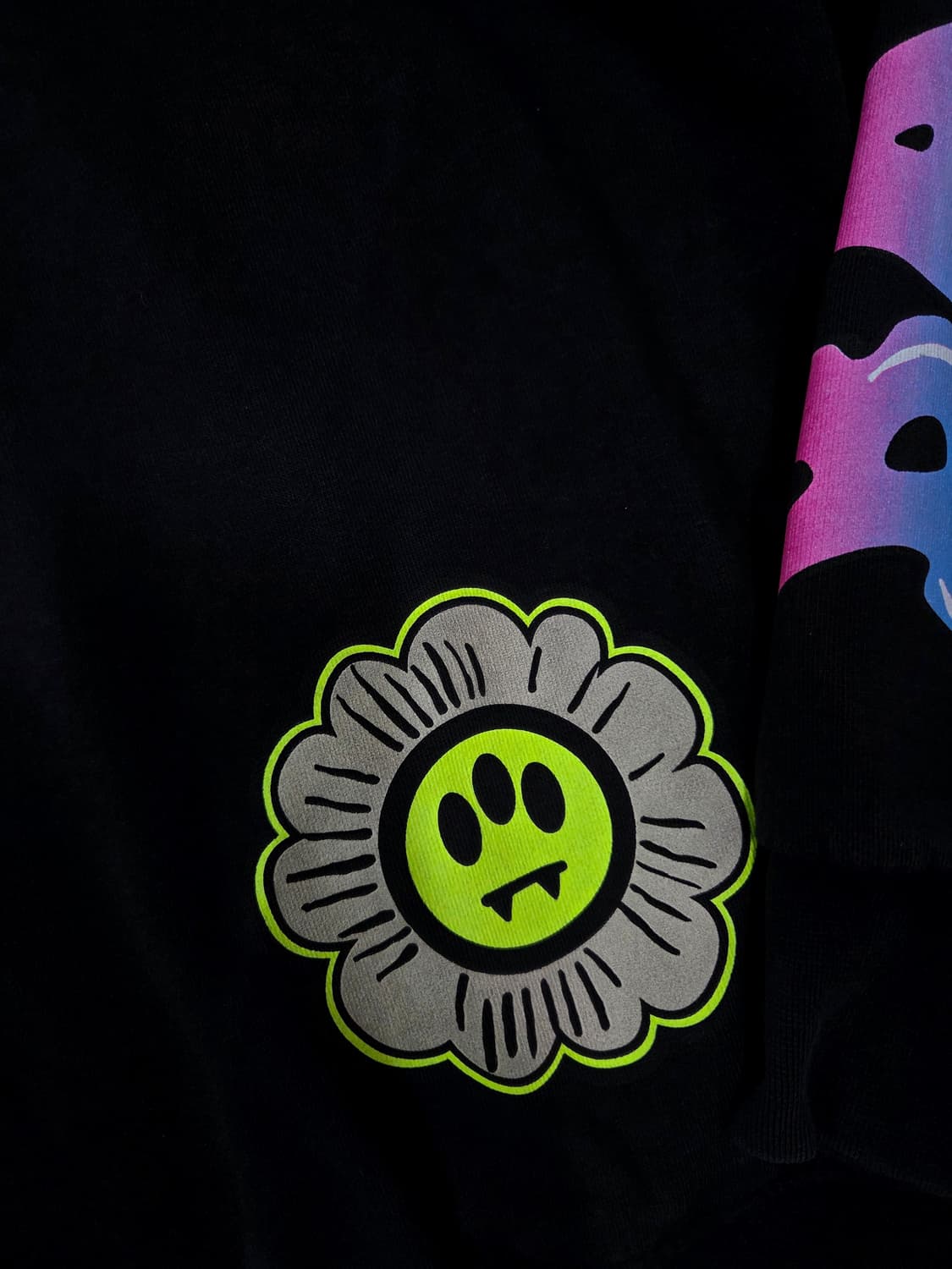 BARROW 블랙 프린트 맨투맨 티셔츠 상품이미지6