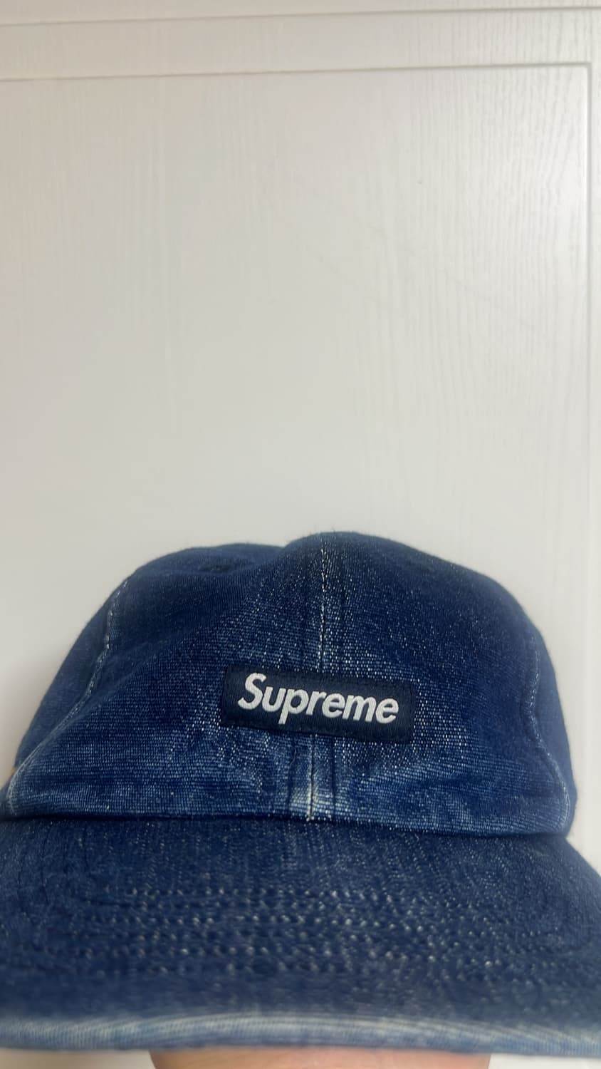 슈프림 코듀라 데님 스몰박스 24SS 볼캡 판매합니다! 상품이미지2