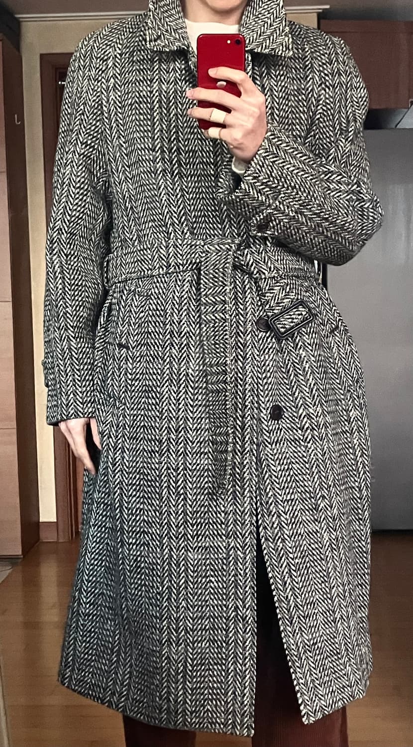 버버리 아이리쉬 트위드 코트 상품이미지2