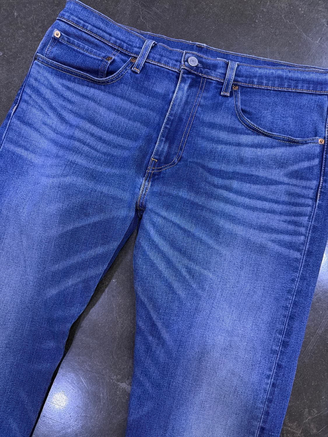 리바이스 502 프리미엄 빅 E 약기모 테이퍼드 데님팬츠 34 상품이미지3