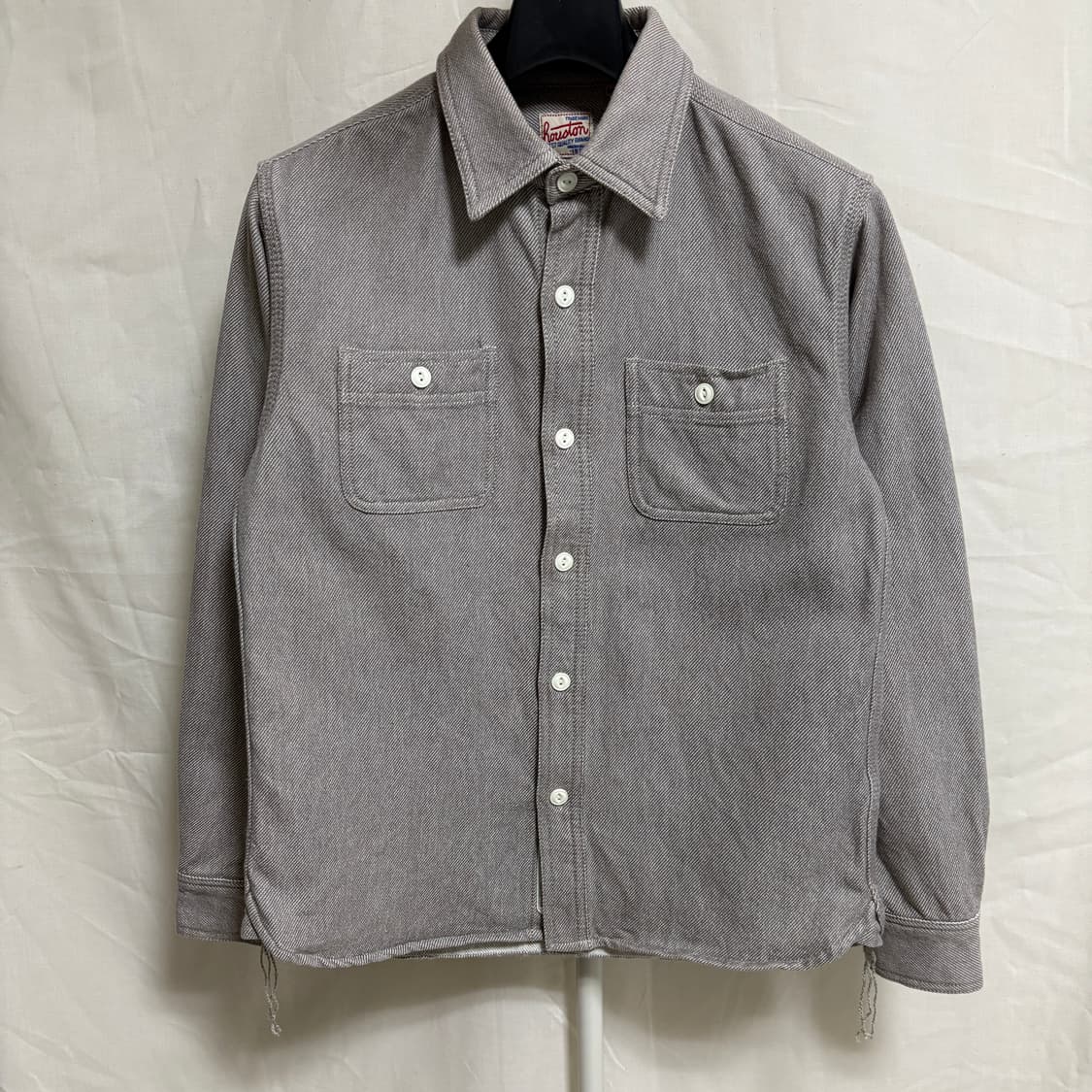 휴스턴 하드 트윌 투포켓 워크셔츠 / 그레이, M 상품이미지1