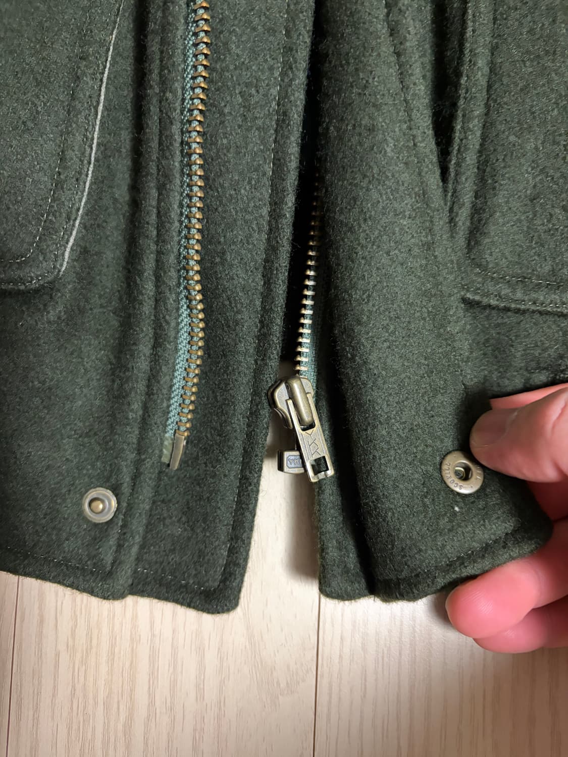 빈티지) Jpress 울 블루종 자켓 상품이미지5