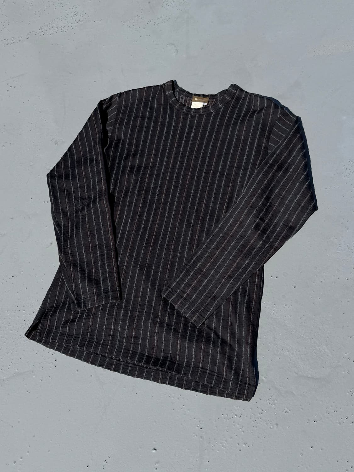 90’s Y’s for men Jacquard Stripe Knit 상품이미지2