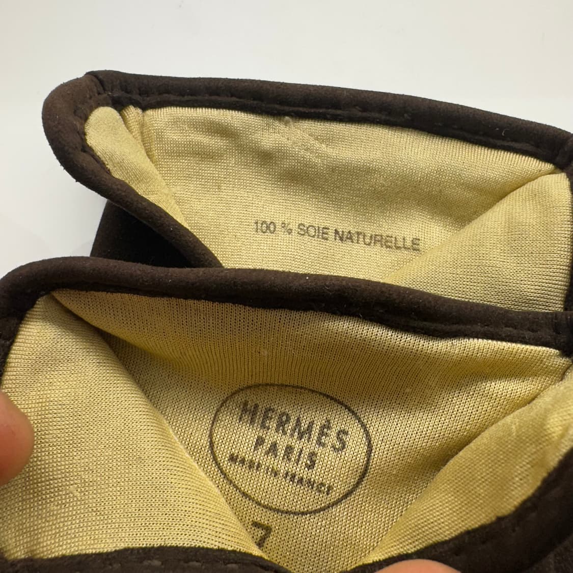 에르메스 샹달 디어스킨 스웨이드 글러브 7 상품이미지6