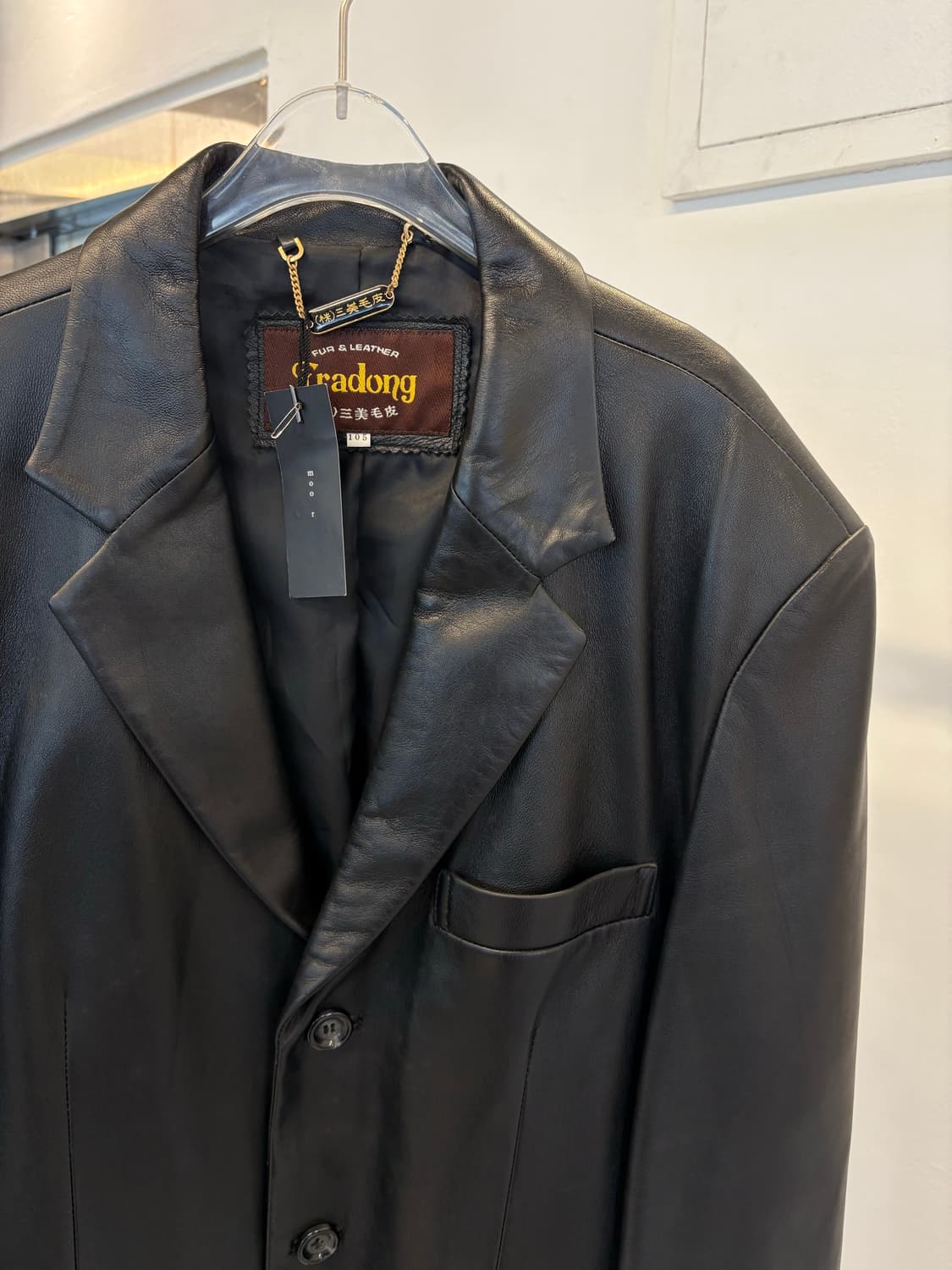 Fradong sheep leather jk 상품이미지2
