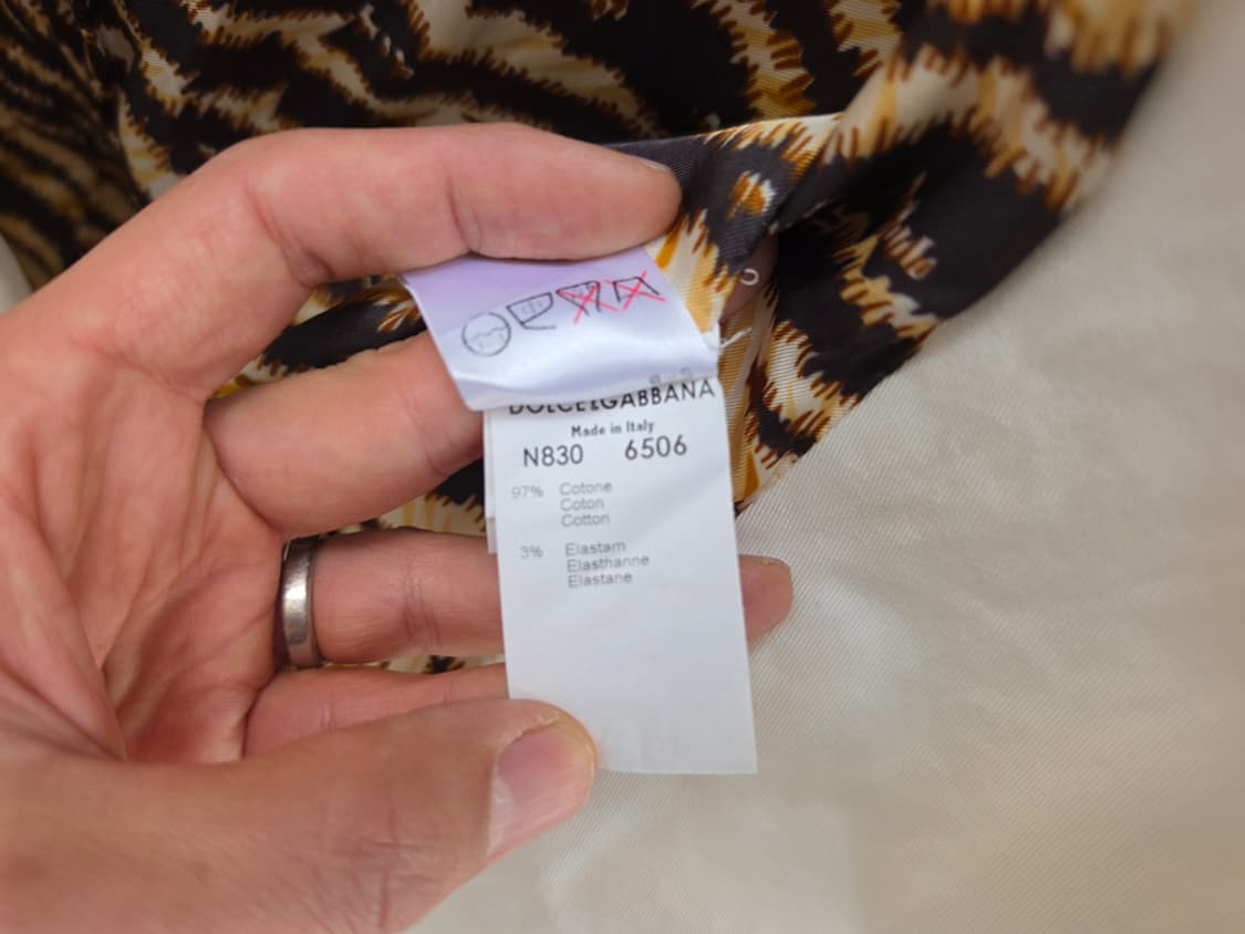 00s 돌체엔가바나 레오파드 자켓 (made in italy) 상품이미지8