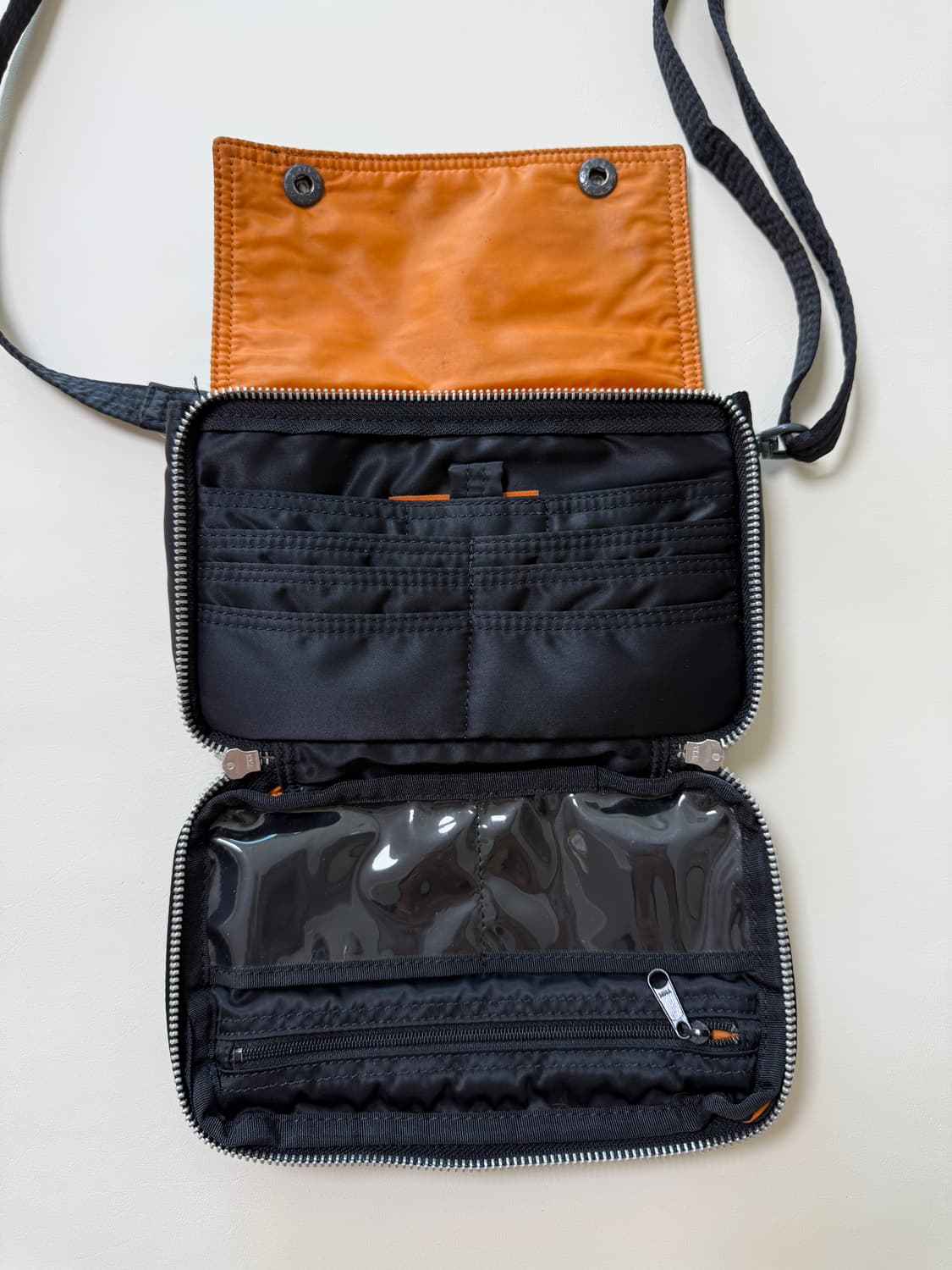 PORTER 포터 탱커 스냅 숄더백 블랙 상품이미지7