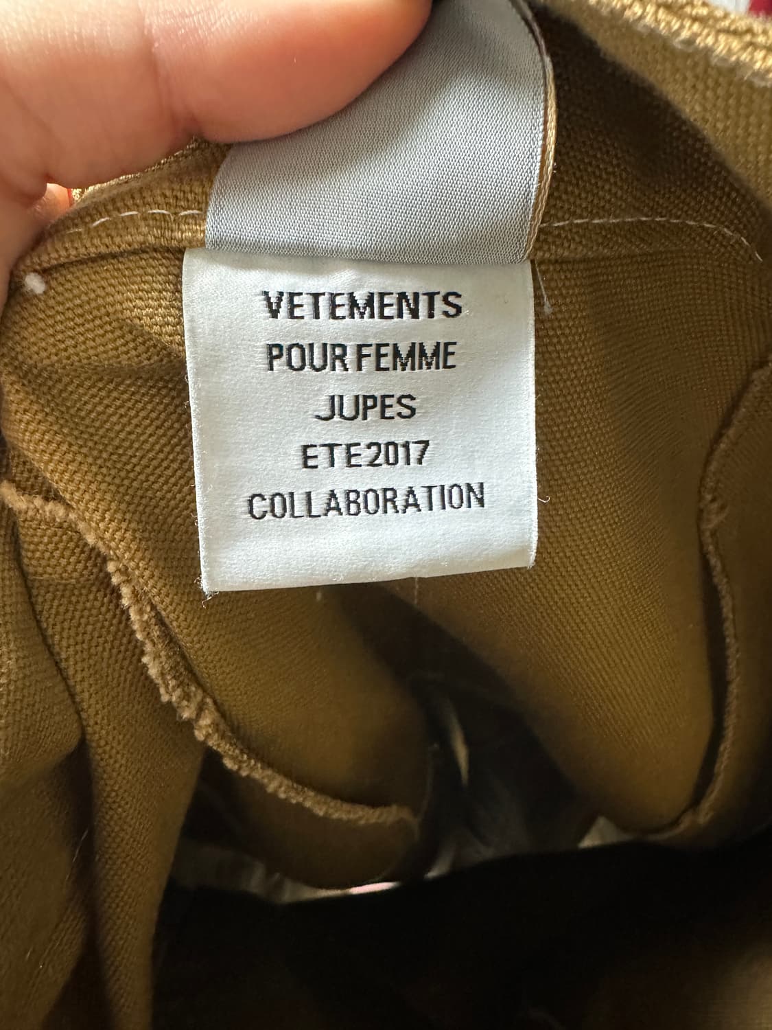 베트멍 칼하트 롱스커트 상품이미지7