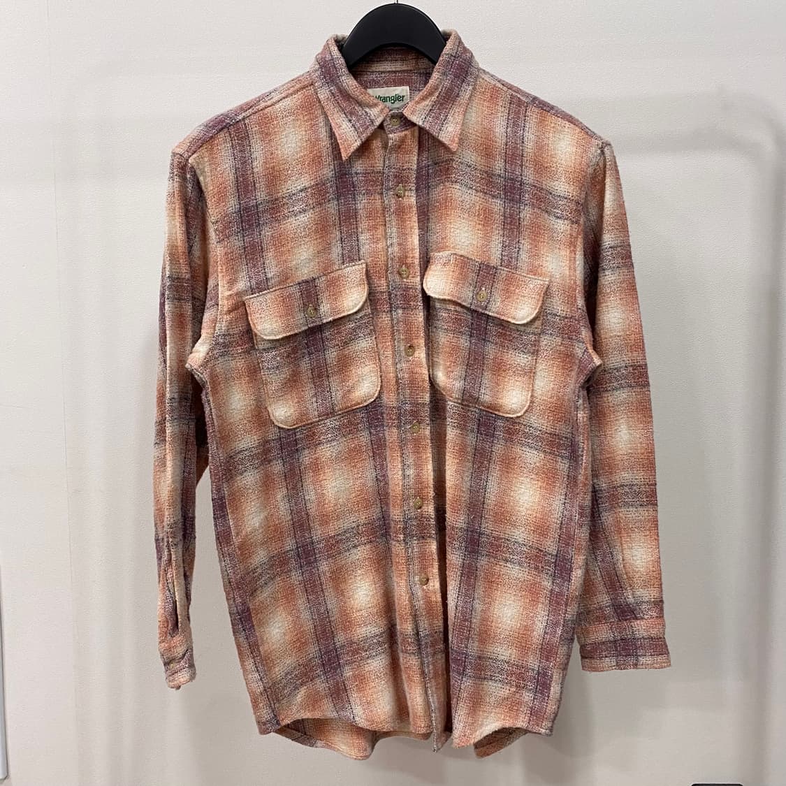 랭글러 플란넬 체크 셔츠 상품이미지1