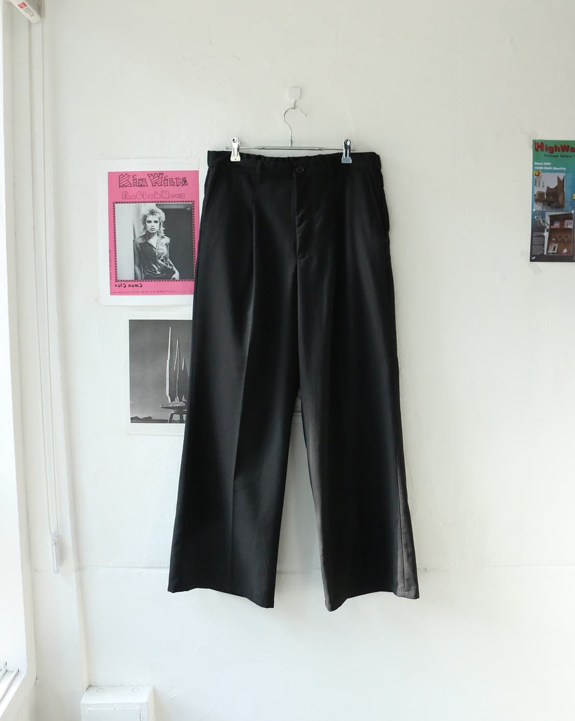  Hare 블랙 와이드 팬츠  상품이미지3