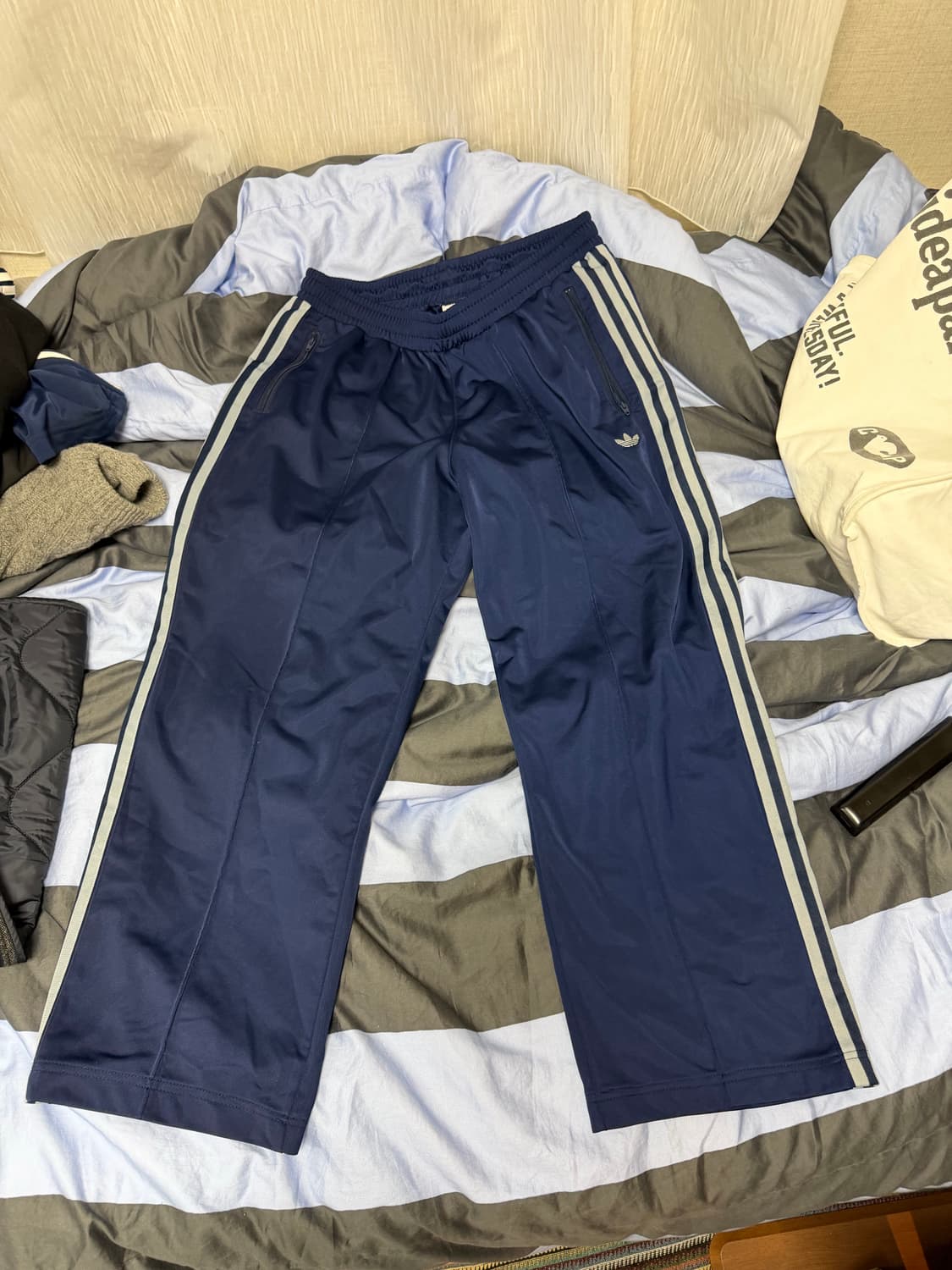 아디다스 bb트랙팬츠. 파이어버드 네이비 상품이미지2