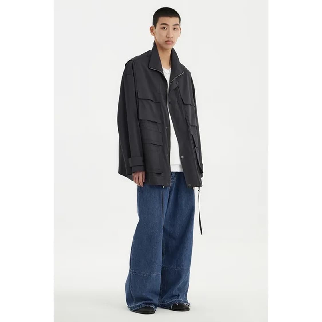 유스 Rebuild 001 Denim Pants - Medium Blue 상품이미지2