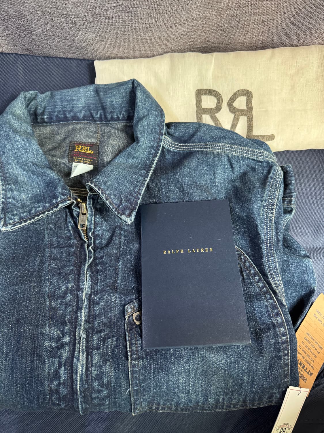 rrl 더블알엘 레이튼 데님 자켓 M사이즈 상품이미지1