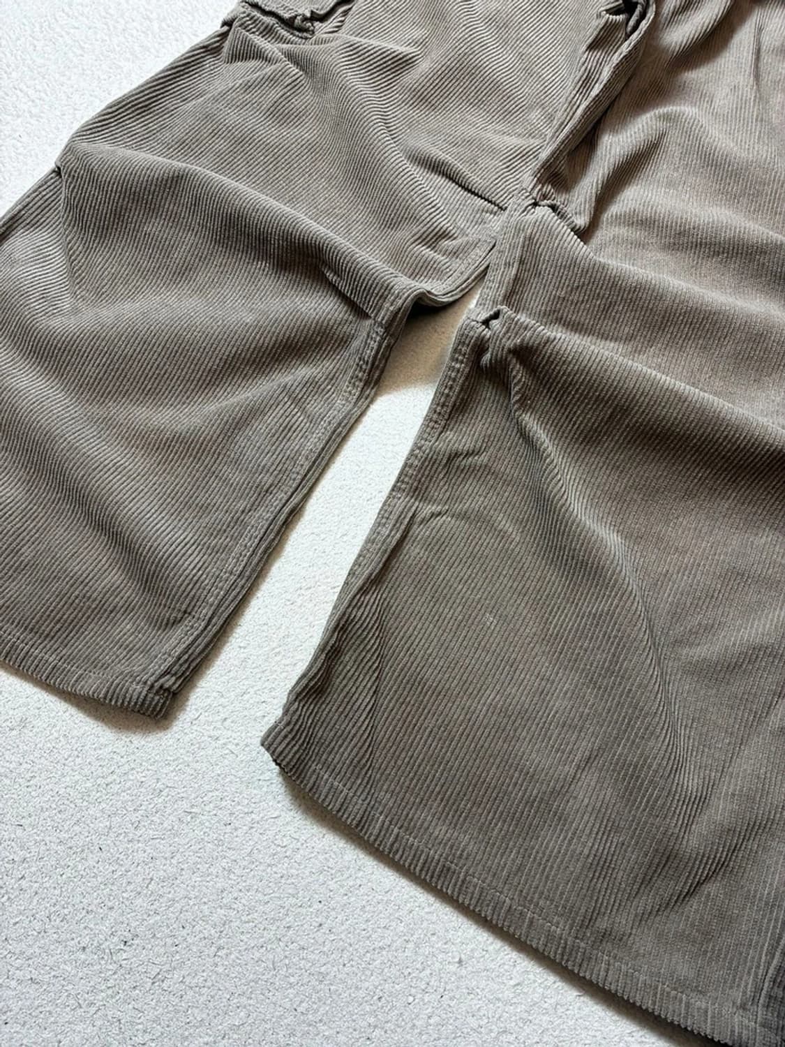 수아레 와이드핏 파라슈트 카고 코듀로이팬츠 PN7590 상품이미지5