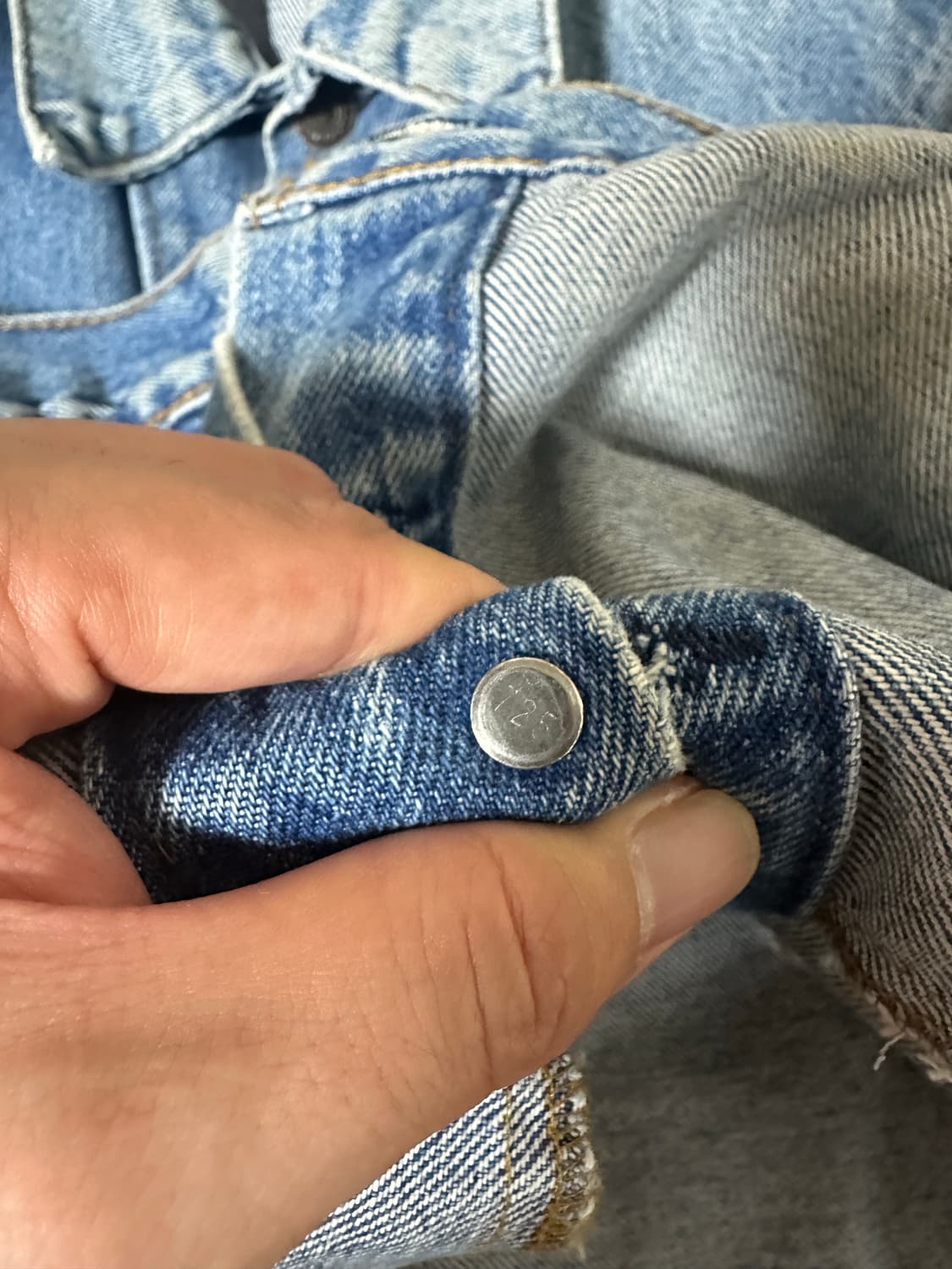 80s 리바이스 USA 70506 빈티지 데님자켓 46R 상품이미지4