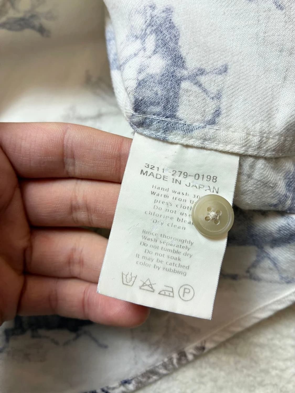 GREEN LABEL RELAXING 00's 순록 패턴셔츠 PN6309 상품이미지8