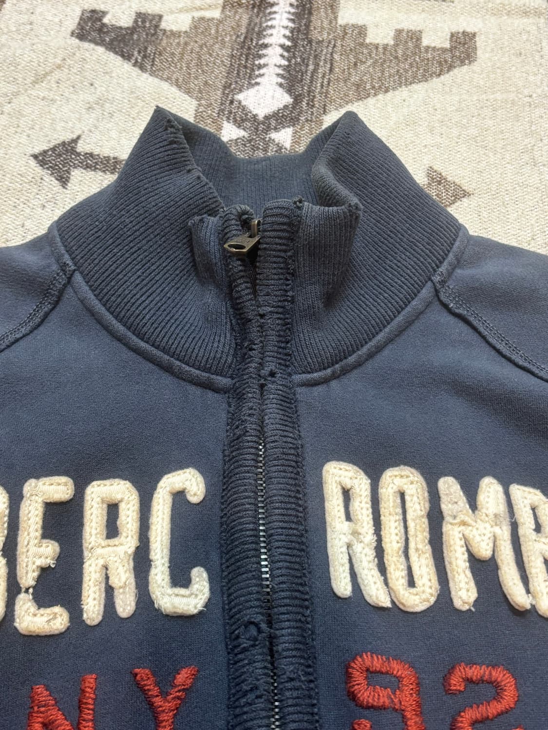 아베크롬비 빈티지 디테일 코튼 져지 상품이미지4