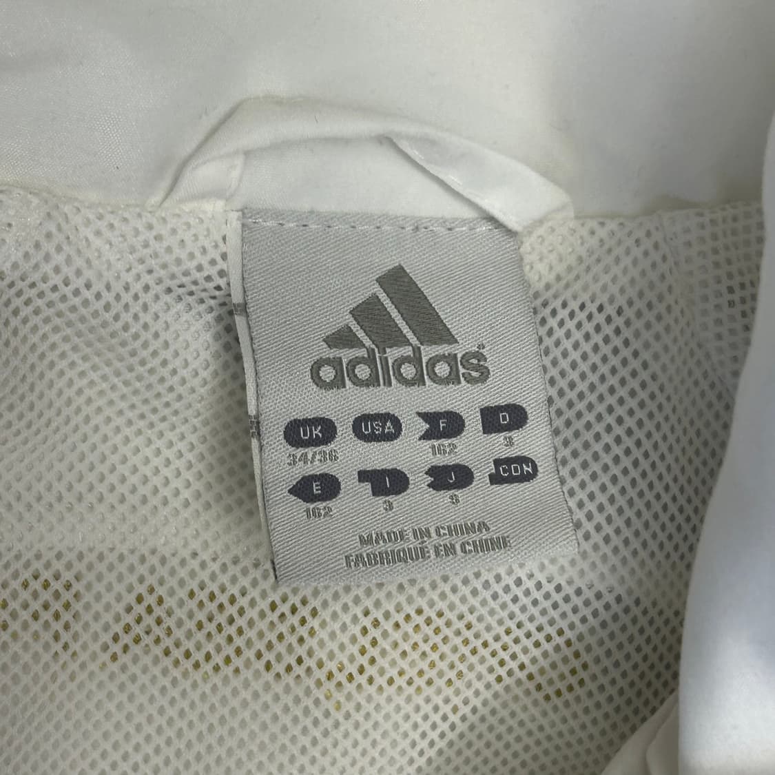 34/36 아디다스 삼성 첼시FC 화이트 바람막이 상품이미지4