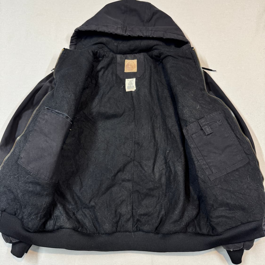 M) BERNE USA 빈티지 워크웨어 액티브 후드집업 자켓 상품이미지5