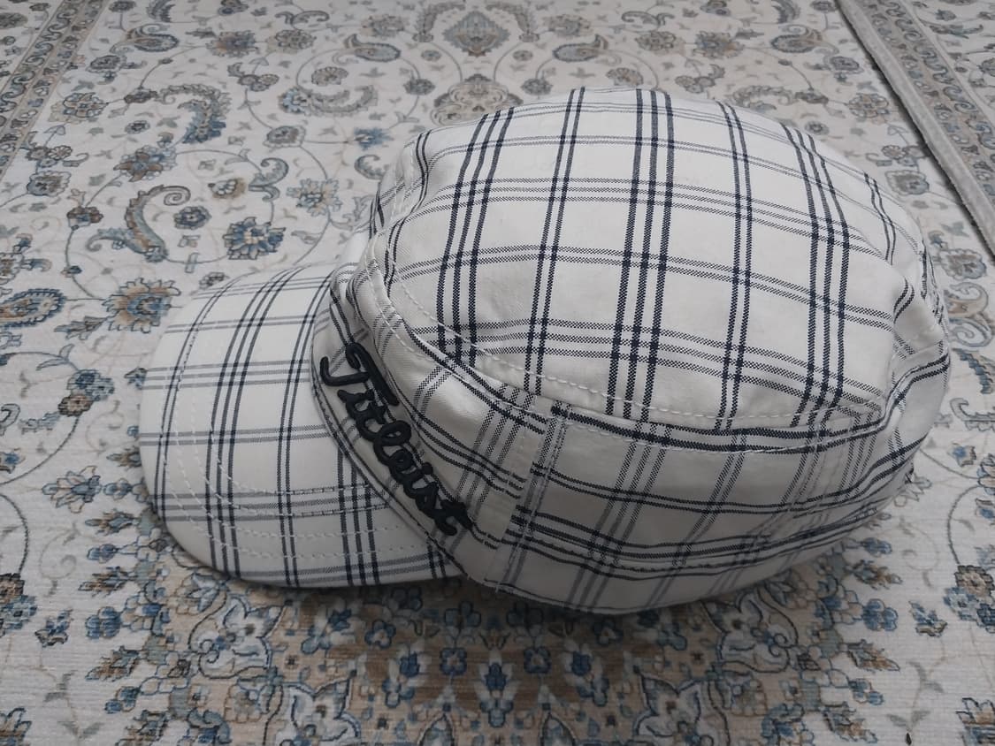 타이틀리스트 체크 골프 모자 상품이미지2