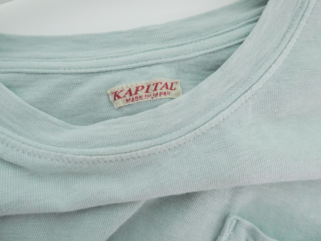 Kapital 캐피탈 민트포켓 탑 상품이미지3