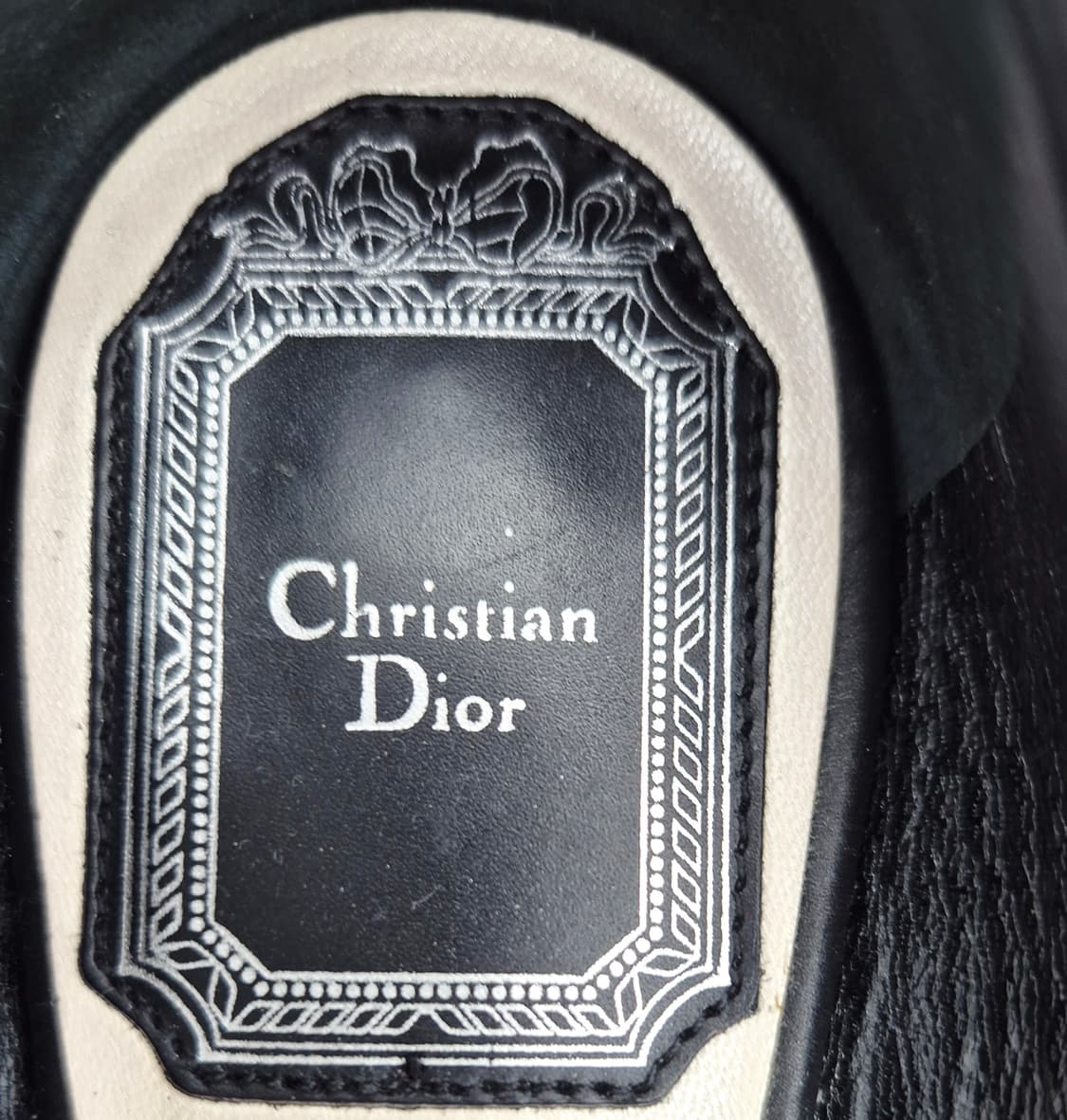 크리스찬 디올 CD 크리스탈 디테일 플랫 슈즈 34.5 상품이미지10