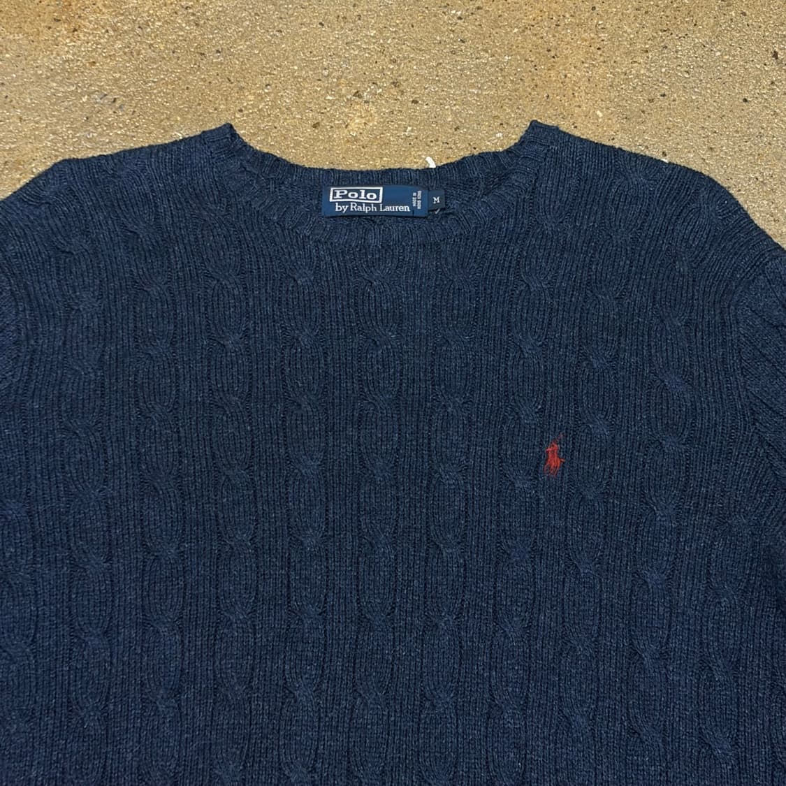 새상품 90s USA 빈티지 폴로랄프로렌 100% 실크 울 니트  상품이미지2