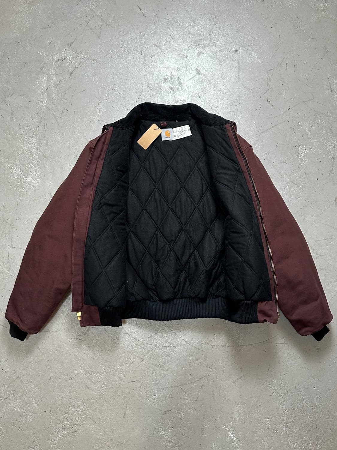 *RARE*90's USA 칼하트 J13 산타페 RUM 칼하트 디트로이트 상품이미지7