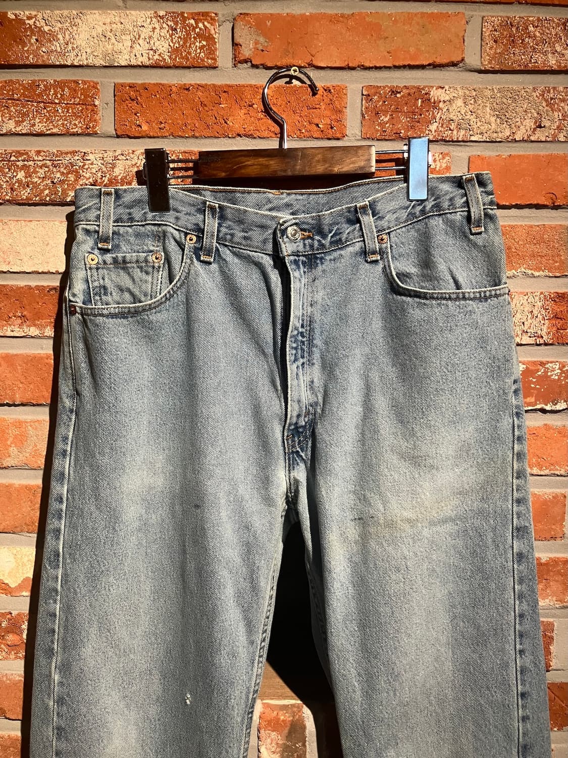 90s USA 빈티지 리바이스 505 데님 팬츠 상품이미지3