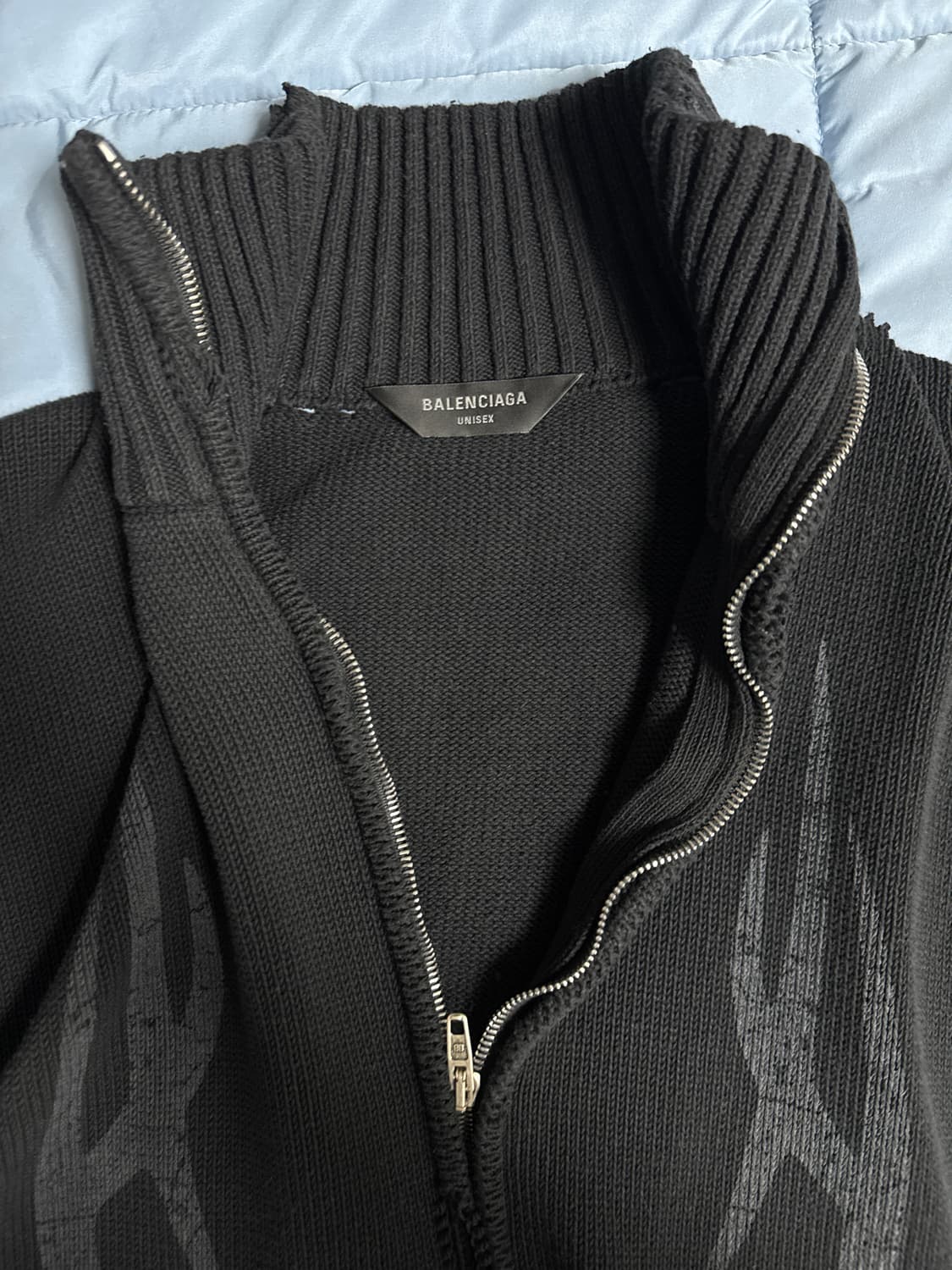 [L] 발렌시아가 y2k 집업 상품이미지3