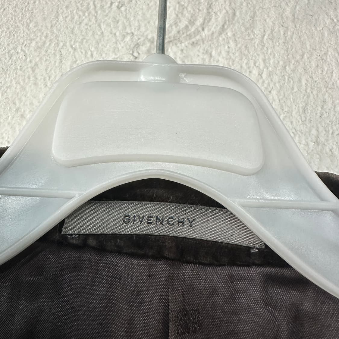 지방시 벨벳 브라운 블레이저 자켓 M 상품이미지4