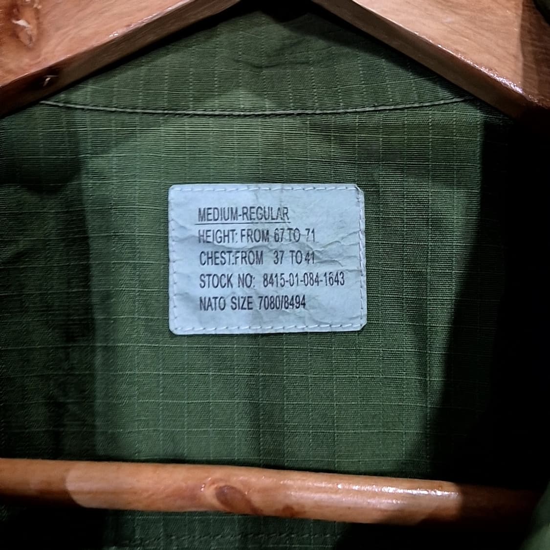 Vintage 복각 BDU 자켓 상품이미지4