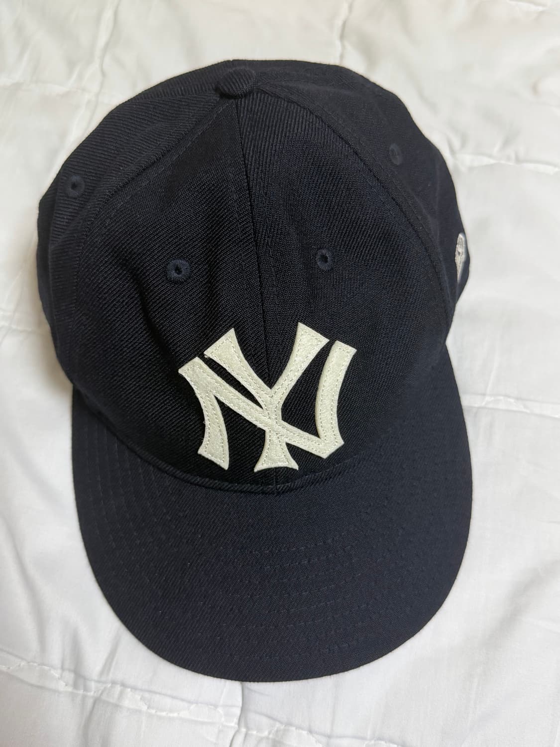 New era x BEAKER (뉴에라x비이커) 뉴욕양키스 캡 네이비 상품이미지7
