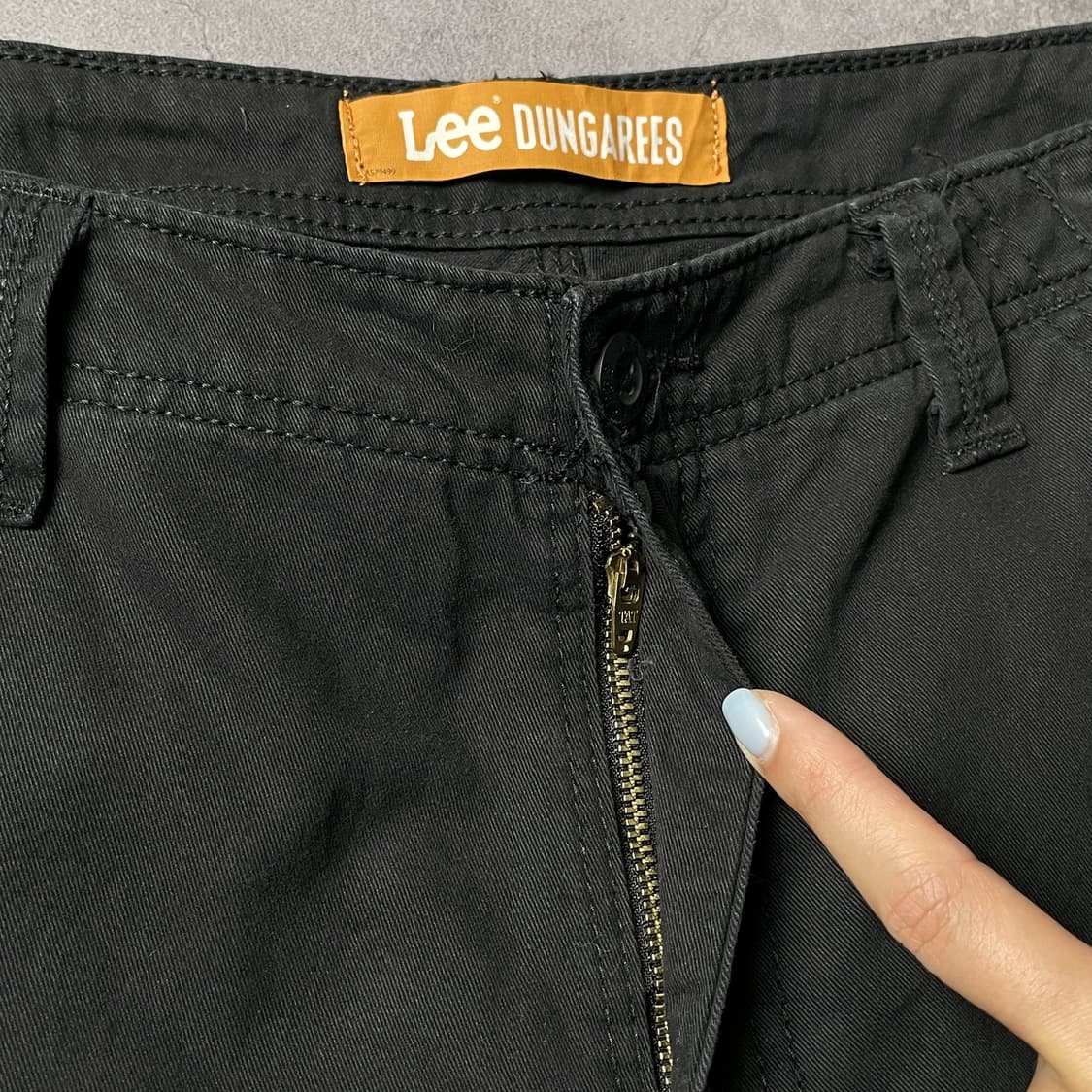 LEE 리 블랙 카고 워크 하프팬츠 A01186 상품이미지3