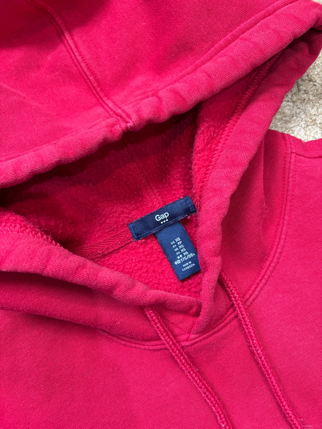 갭 GAP 자수 후디 상품이미지3