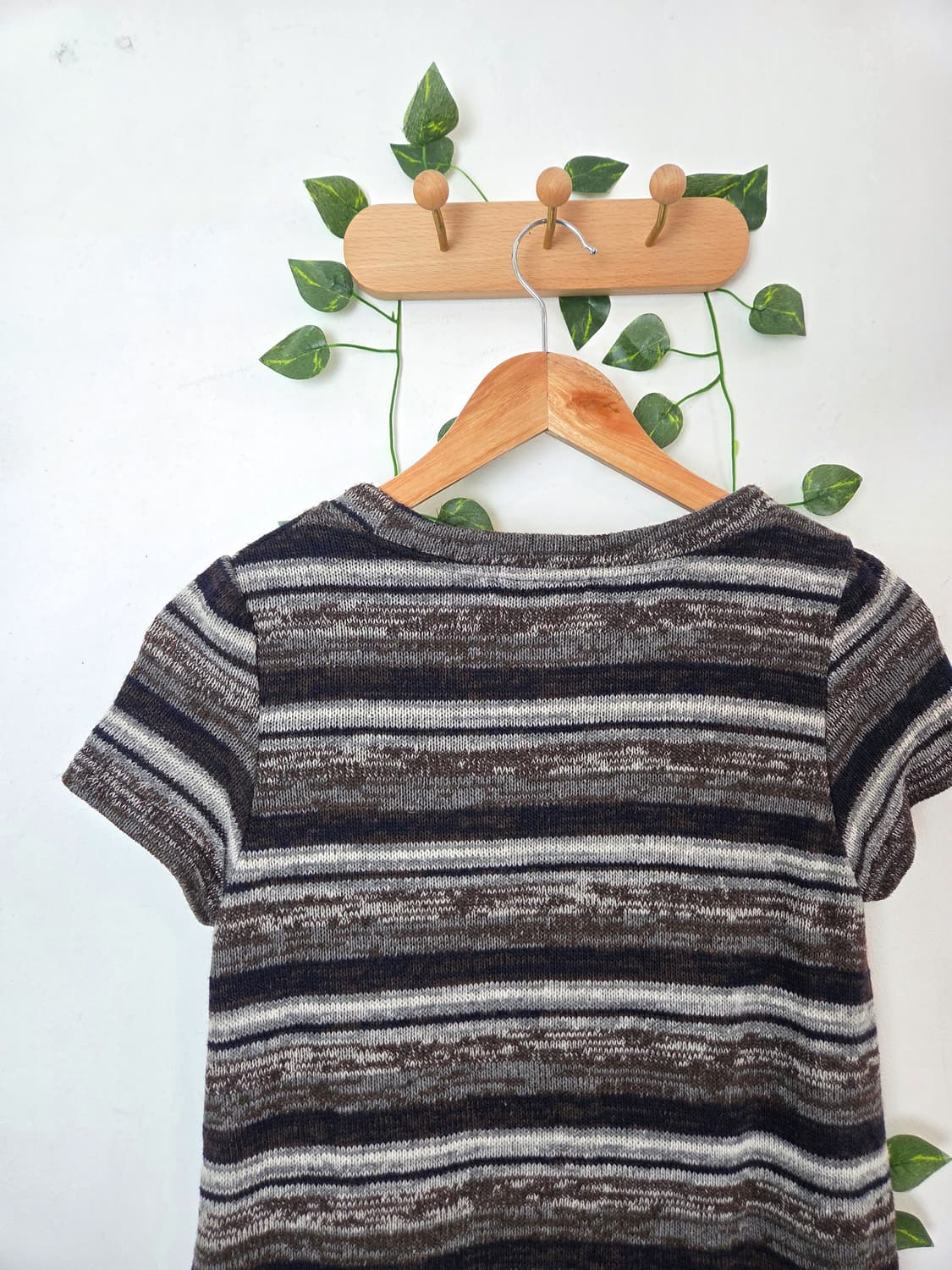 폼폼 패턴 니트 원피스 상품이미지5