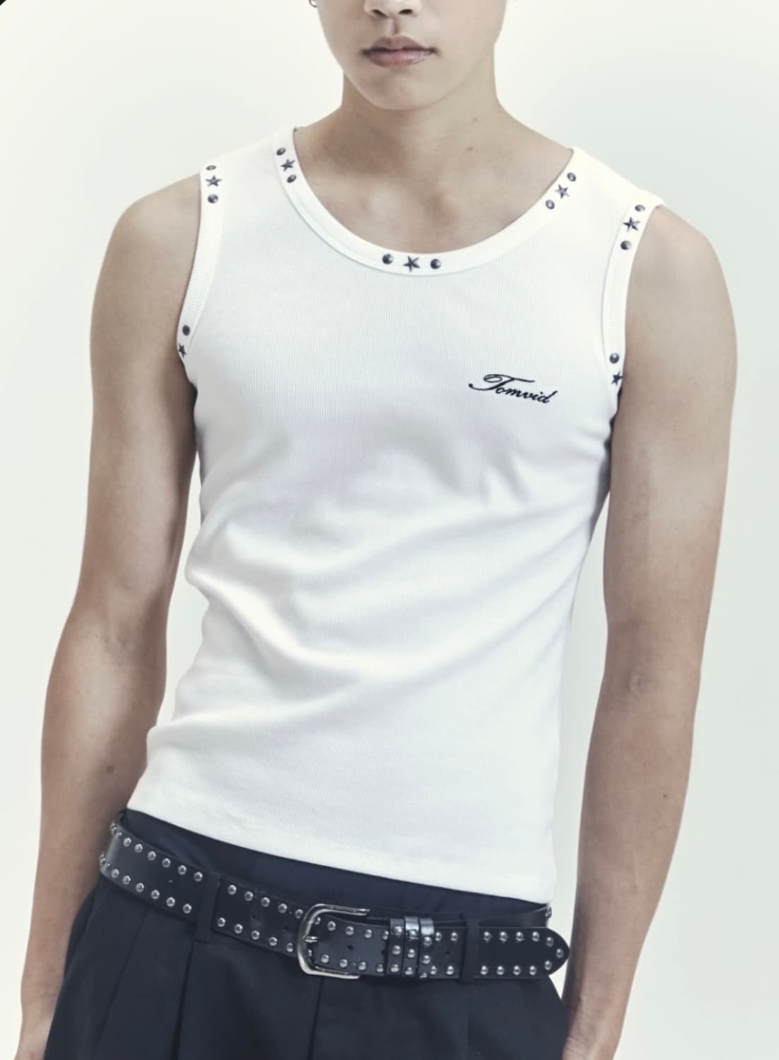 톰비드 Star Stud Sleeveless(White) 상품이미지1