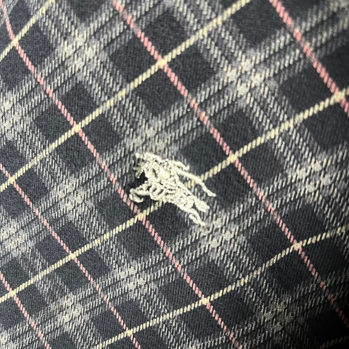 [Burberry] 버버리 블루라벨 체크 후드집업 상품이미지4