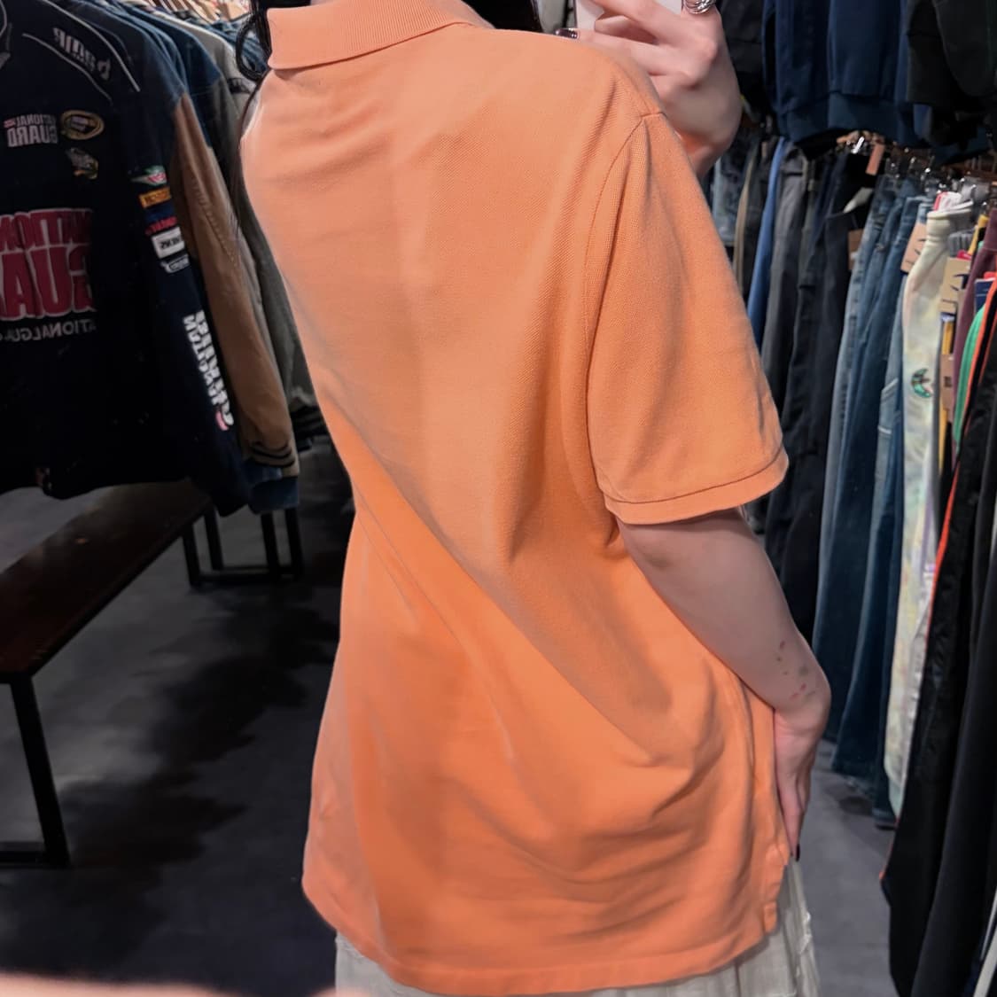 [IM] 폴로랄프로렌 반팔 피케 셔츠 라이트 오렌지 상품이미지6