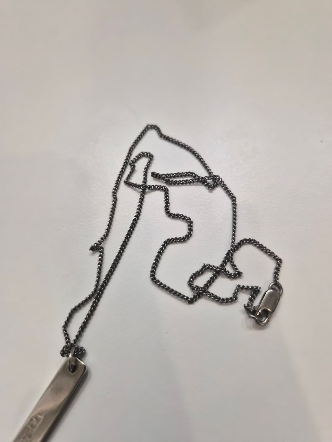 마르지엘라 넘버링 목걸이 바 목걸이 상품이미지4